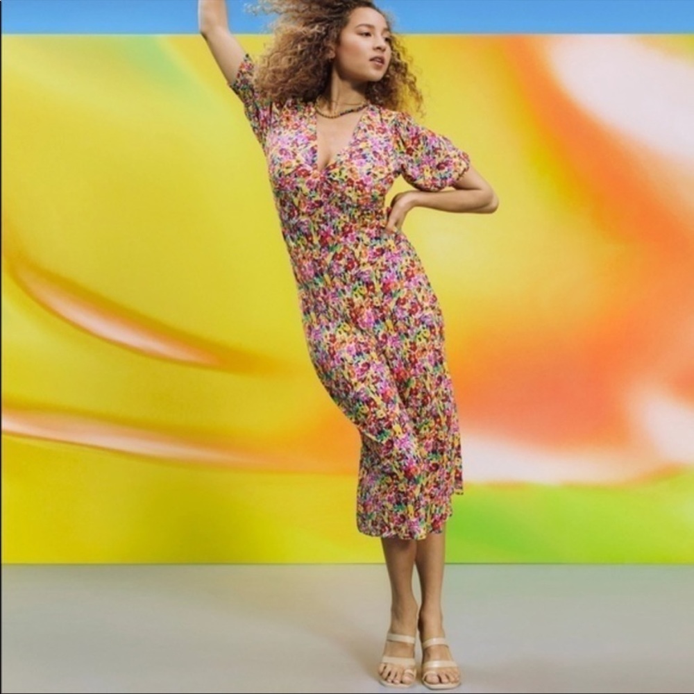 Floral Puff Sleeve Dress - RIXO for Target